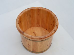 木泡腳盆怎么養花