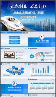 模版,創(chuàng  )新,創(chuàng  )業(yè),ppt