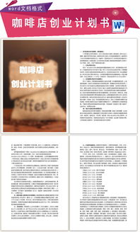 咖啡屋創(chuàng  )新創(chuàng  )業(yè)計劃書(shū)