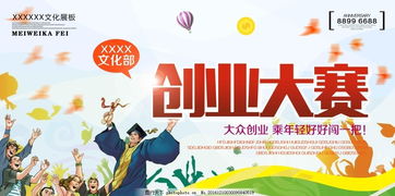 大學(xué)生創(chuàng  )新創(chuàng  )業(yè)海報手繪