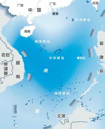 黃巖島處于我國哪一個(gè)海域之間