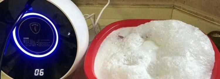 歐琳凈食機凈化肉時(shí)候出來(lái)的泡沫是什么東西