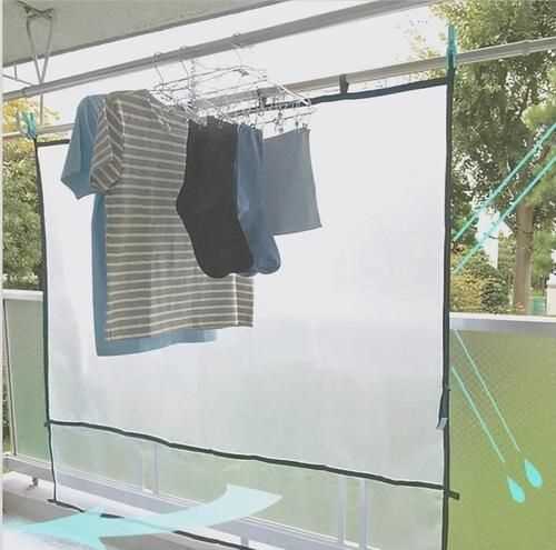 衣服晚上能晾在外面嗎