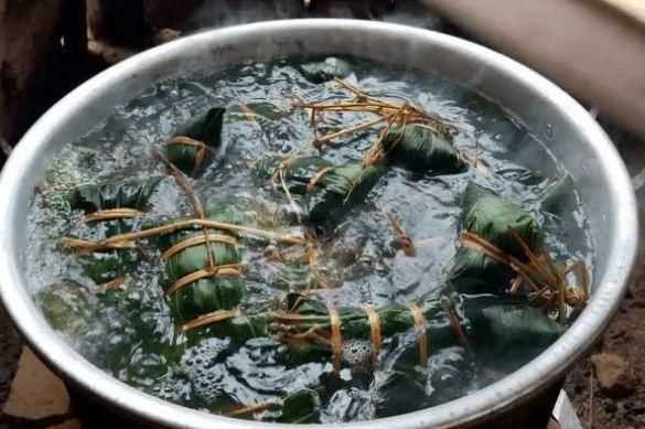 凍硬的粽子大火煮還是小火煮