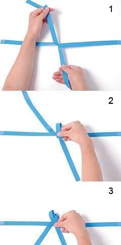 禮帶的結怎么打,包裝盒絲帶蝴蝶結的打法圖1