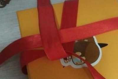 禮帶的結怎么打,包裝盒絲帶蝴蝶結的打法圖12