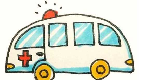救護車(chē)的畫(huà)法 繪畫(huà),小汽車(chē)的簡(jiǎn)筆畫(huà)圖12