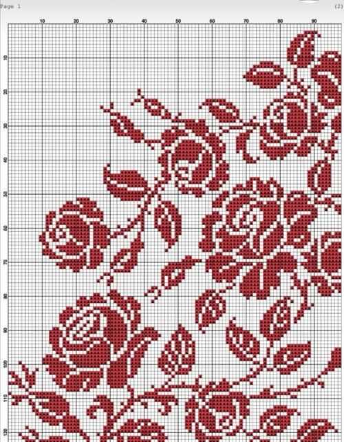 十字繡1到10的數字怎么繡