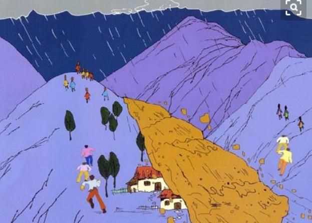 發(fā)生山體滑坡時(shí)向哪邊跑最安全，泥石流或山體滑坡時(shí)應趕快往前跑？圖3