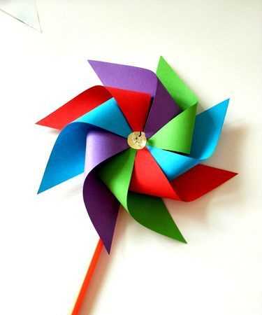 圓形風(fēng)車(chē)的做法圖片