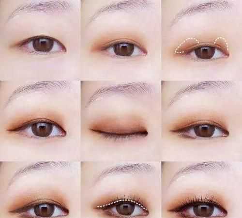單眼皮怎么畫(huà)眼影