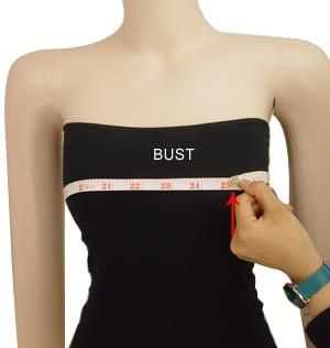 用尺子量胸圍怎么量