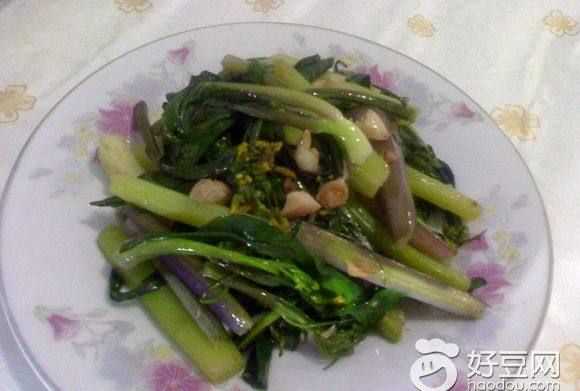 紫菜苔需要焯水嗎