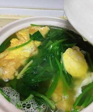 菠菜雞蛋湯的做法,西紅柿雞蛋菠菜湯的做法圖20
