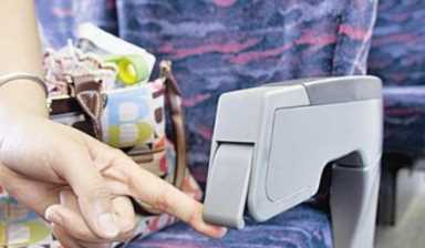 高鐵椅子怎么往后調,高鐵座椅怎么調節前后二等座圖4