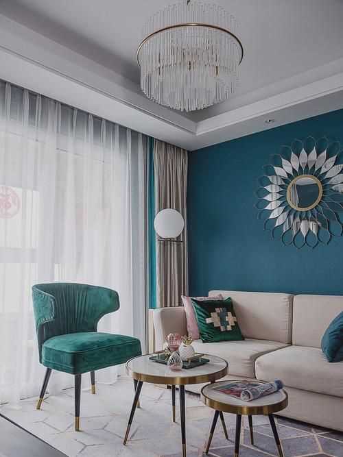 孔雀藍和什么顏色最配圖片