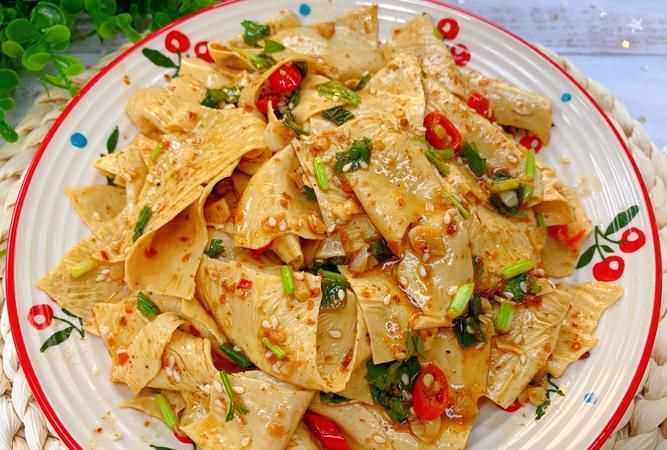 家常涼拌豆油皮怎么做才好吃竅門(mén)