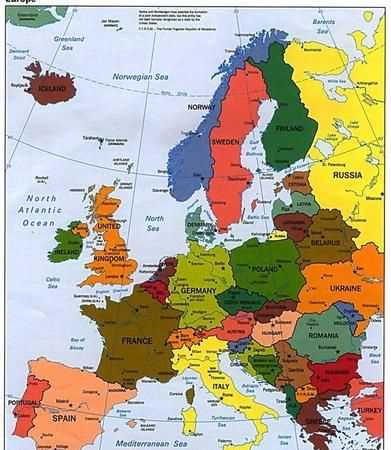 歐洲主要有哪些國家幾個(gè)