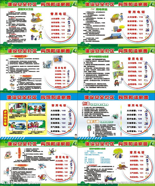 小區安全方面的知識