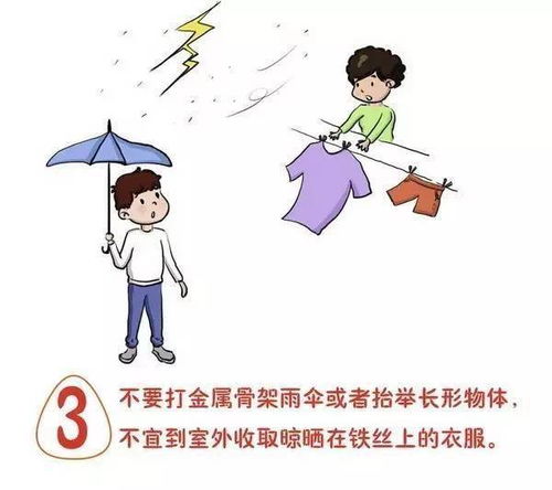 雨天安全用電小知識