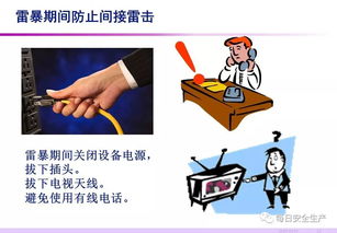 安全用電防雷擊知識培訓