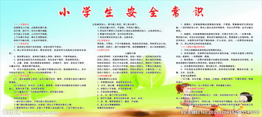 小學(xué)生安全知識用語(yǔ)