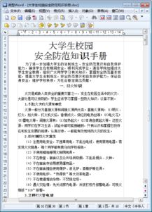 大學(xué)生必備安全防范知識作文