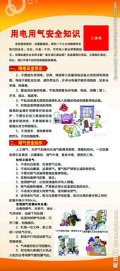用氣用電安全知識內容