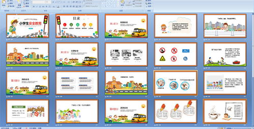 小學(xué)生安全知識ppt課件范本