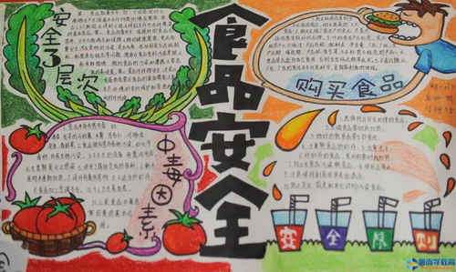食品安全知識健康手抄報