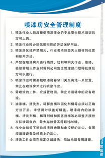 關(guān)于噴漆的安全生產(chǎn)知識