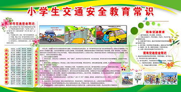 小學(xué)生交通安全知識宣傳卡片