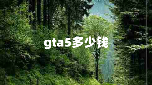 gta5多少錢(qián)