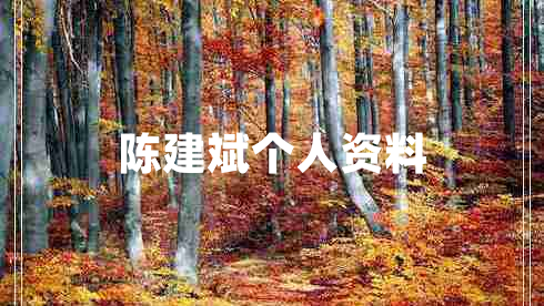 陳建斌個(gè)人資料