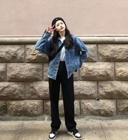 牛仔外套搭配什么褲子