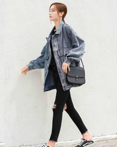 牛仔外套搭配什么褲子