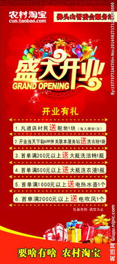 農村淘寶開(kāi)業(yè)策劃方案