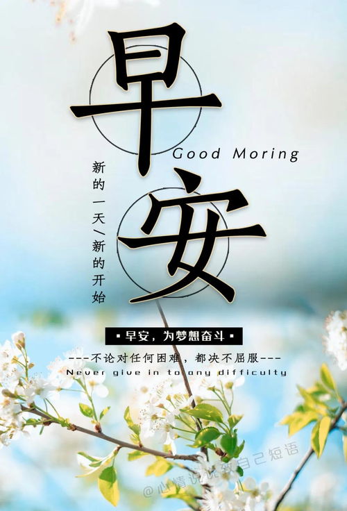 有正能量句子早安說(shuō)說(shuō)心情短語(yǔ)