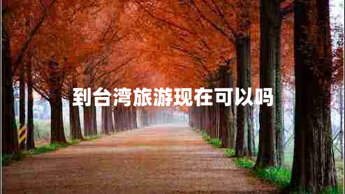 到臺灣旅游現在可以嗎