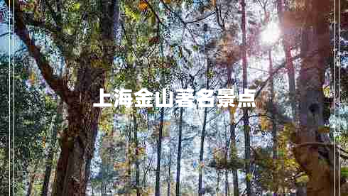上海金山著(zhù)名景點(diǎn)