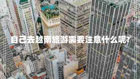 自己去越南旅游需要注意什么呢?