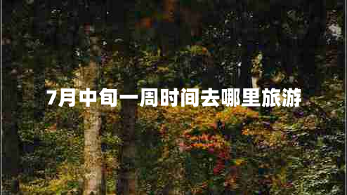 7月中旬一周時(shí)間去哪里旅游