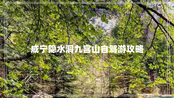 咸寧隱水洞九宮山自駕游攻略