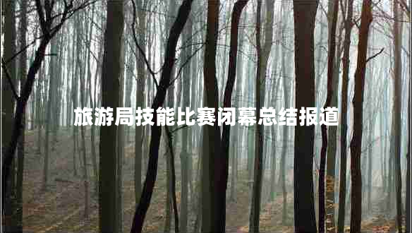 旅游局技能比賽閉幕總結報道