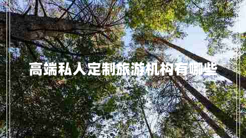 高端私人定制旅游機構有哪些