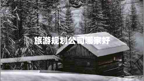 旅游規劃公司哪家好