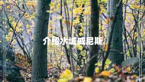 介紹水城威尼斯