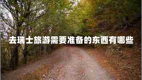 去瑞士旅游需要準備的東西有哪些