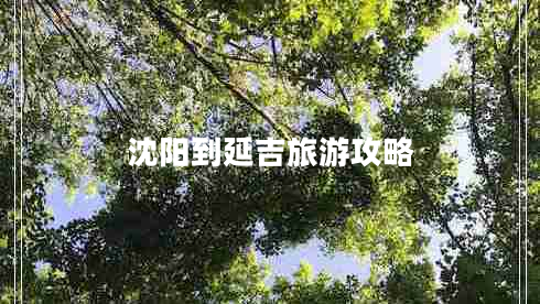 沈陽(yáng)到延吉旅游攻略