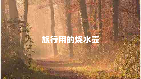 旅行用的燒水壺